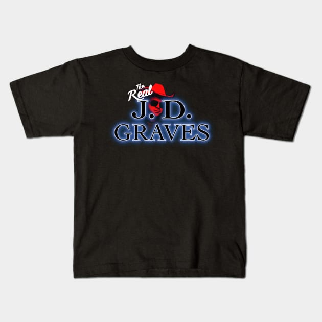 The Real J.D. Graves Logo Kids T-Shirt by Econoclash